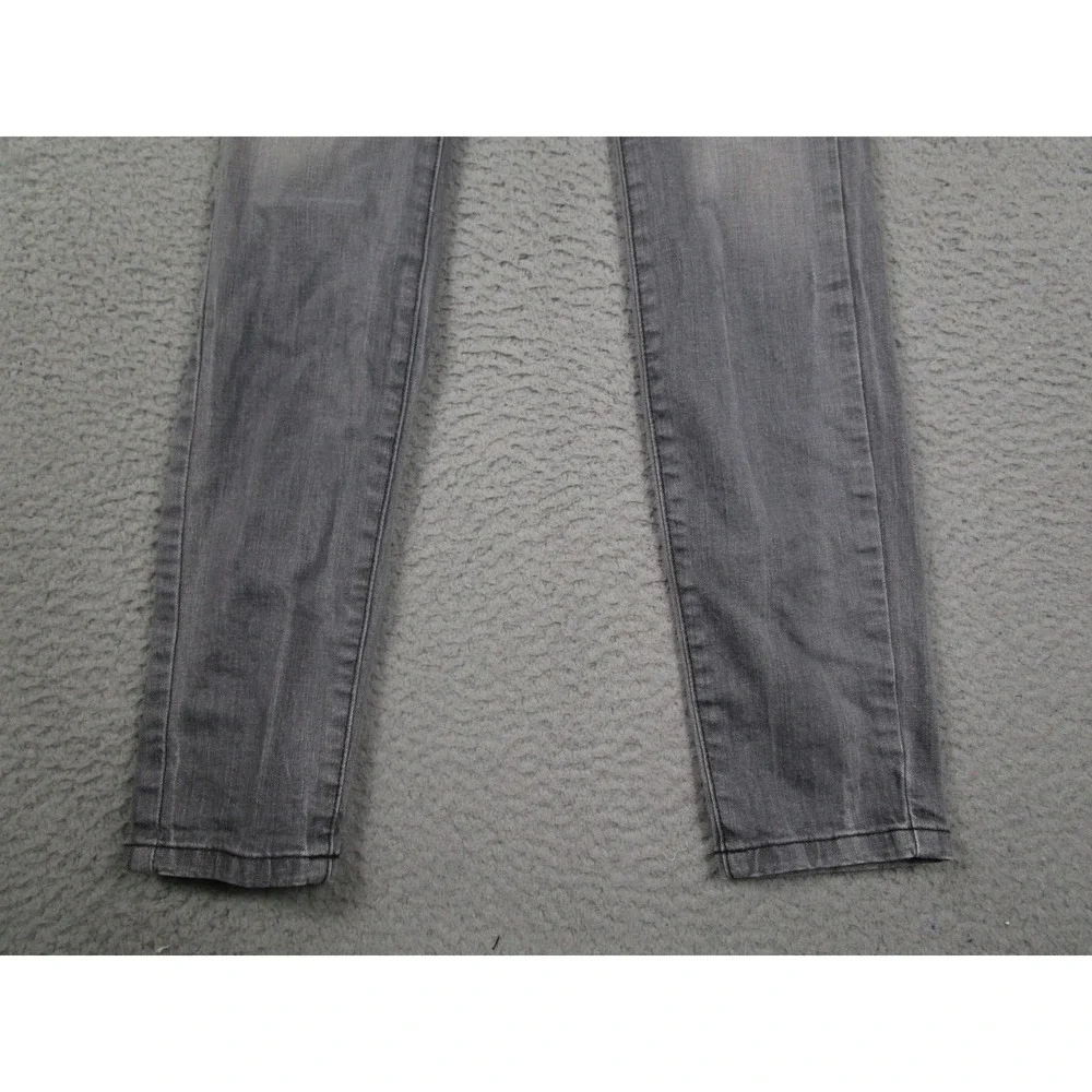 Guess Jeans Womens 25 Gray‎ Power Curvy Mid Rise Pockets Modern